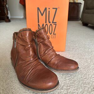 Miz Mooz Ruched Anke Boot - Luna